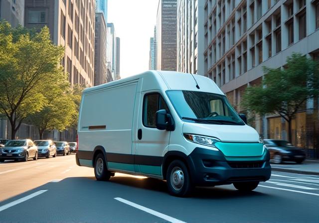 Sustainable electric freight vehicle in New York City